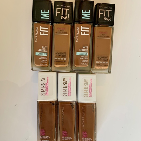 Maybelline Liquid Foundation Bulk Lot of 7 - Picture 3 of 5
